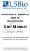 User Manual. Human ANXA3 / Annexin A3 ELISA Kit (Sandwich ELISA) Catalog No. LS-F10840