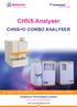 CHNS Analyser CHNS+O COMBO ANALYSER EPC / PRODUCTS / APPLICATION / SOFTWARE / ACCESSORIES / CONSUMABLES / SERVICES. Analytical Technologies Limited
