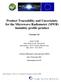 Product Traceability and Uncertainty for the Microwave Radiometer (MWR) humidity profile product