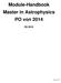 Module-Handbook Master in Astrophysics PO von 2014 SS 2019