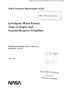NI\SI\ Low-Speed Wind-Tunnel Tests of Single- and Counter-Rotation Propellers. NASA Technical Memorandum 87656