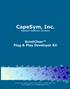 CapeSym, Inc. Radiation Detection Solutions