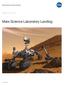 Press Kit/JULY Mars Science Laboratory Landing
