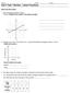 Name Date Class Unit 4 Test 1 Review: Linear Functions