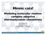 Mmm: cats! Modeling molecular motion: complex adaptive thermodynamic simulations. Eric Jankowski Glotzer Group CSAAW talk