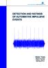 DETECTION AND RATINGS OF AUTOMATIVE IMPULSIVE EVENTS