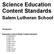 Science Education Content Standards