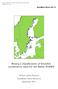 Biotope classification of Swedish zoobenthos data for the Baltic EUNIS