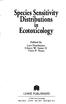ffii Species Sensitivity Distributions Ecotoxicology LEWIS PUBLISHERS Edited by Leo Posthuma Glenn W. Suter II Theo P. Traas
