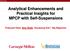 Analytical Enhancements and Practical Insights for MPCP with Self-Suspensions. Pratyush Patel, Iljoo Baek, Hyoseung Kim*, Raj Rajkumar
