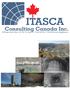 ITASCA Consulting Canada Inc.