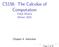 CS156: The Calculus of Computation