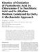 Kinetics of Oxidation of Pantothenic Acid by Chloramine-T in Perchloric Acid and in Alkaline Medium Catalyzed by OsO 4 : A Mechanistic Approach