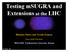 Testing msugra and Extensions at the LHC