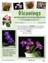 Gleanings. a monthly newsletter from The Gesneriad Society, Inc. Volume 5, Number 11 November 2014