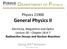 Physics General Physics II