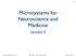 Microsystems for Neuroscience and Medicine. Lecture 9