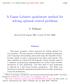 A Gauss Lobatto quadrature method for solving optimal control problems