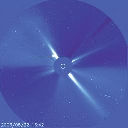 And the Sun Moves Last week s data of the Solar Corona from SOHO.