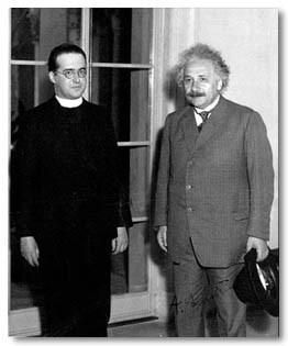 Two ways out Georges Lemaître (expanding universe, 1927) and Albert Einstein (cosmological constant, the greatest blunder of his