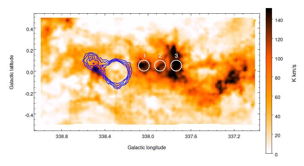 What about this huge ISM cloud to Galactic west?