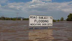 Although some floods occur without destruction and problem, others can be devastating, causing large-scale destruction and significant loss of life, such as the Queensland flooding.