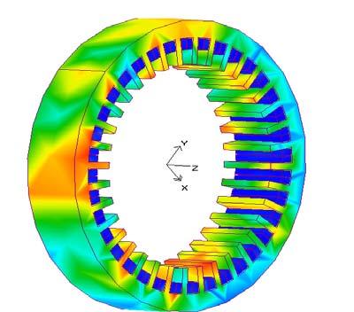 alternator. The analysing of an electromagnetic problem is at present a problem of solving Maxwell s equations system, respecting the given boundary conditions.