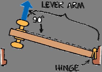 11.1 Torque When a is applied, the lever arm is the distance between the doorknob and the edge