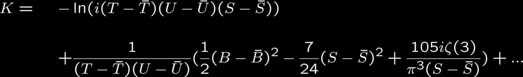 Perturbative Action for 7 and 3 branes - Duality also computes