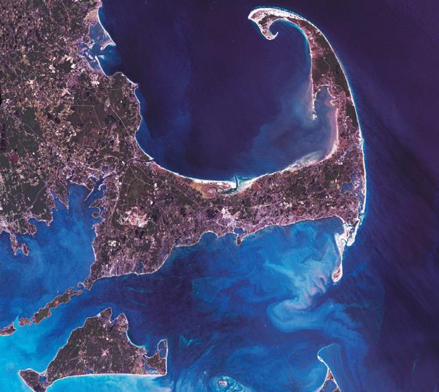 Figure 3 Aerial photo of Cape Cod.