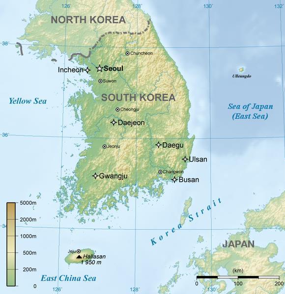 Location Map - Mt. Umyeon Mt.