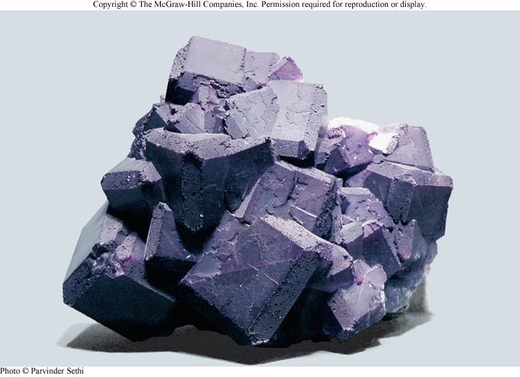 Mineral Properties Physical and chemical properties of minerals are closely linked to their atomic structures and compositions Color Visible hue of a mineral Streak Color left
