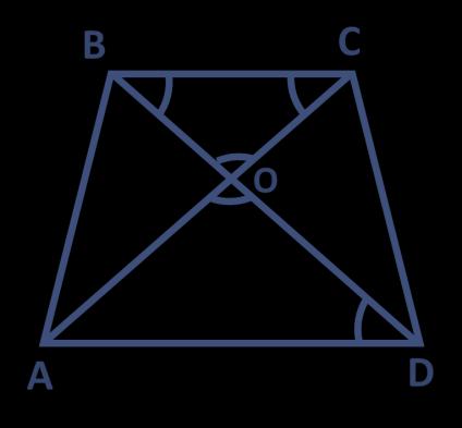Sol: In similar AOD and COB Then, ar( AOD) ar( BOC) =AO2 BO 2 ar( AOD) 5 = 9 25 ar( AOD) = 9 = 1.