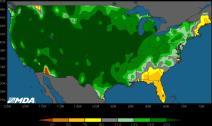 MODEL PREFERENCE: ECM ensemble 11-15 Day Forecast: Thu Sun Mon Mar 23 19 20 - Mon - Thu Fri Mar 24 23 27 Slightly Slightly Wetter drier drier southern Plains Delta Plains MDA 11-15 Day Temperature
