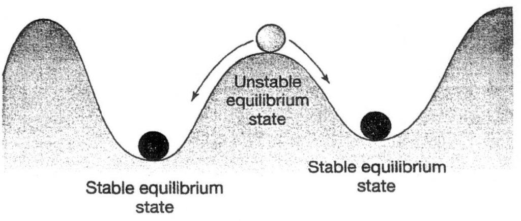 P1 and P2 are: EQUILIBRIUM STATES = a state in which a system is in equilibrium, that is, the state in