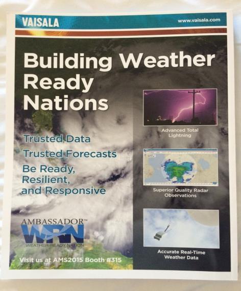 Building a Weather-Ready Nation Becoming a Weather-Ready Nation is about building community resilience in the face of increasing vulnerability to extreme weather, water, and climate events.