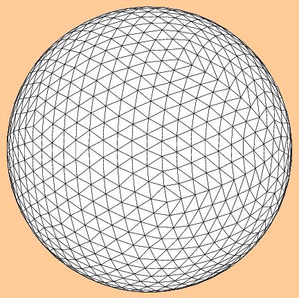 Surface grid (icosahedron)
