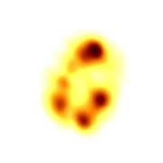 For a given CO-to-H 2 conversion factor, the starbursts have a larger peak gas surface density Σ gas m in the