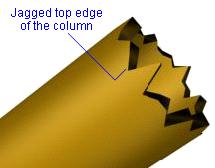 Importance of column cuts i Conditioning Heat the column at its isothermal temperature limit.