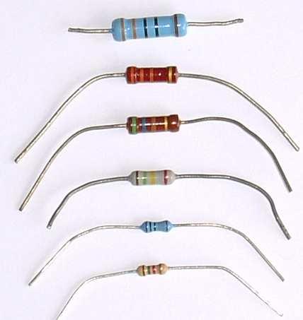 Resistors RESISTANCE regulates current and causes