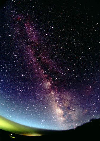 The Milky Way Appears as a milky band of light across the sky A small telescope reveals that it is composed of many