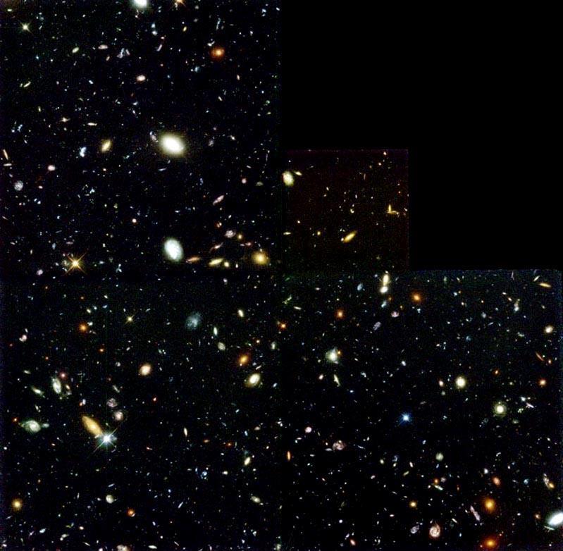About 1,500 galaxies in this patch