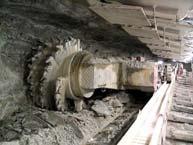 Underground mine.