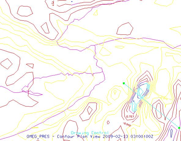 winds encounter hills or mountains and are forced upward by the terrain. To investigate this possibility, we ran the WRF model over western New York using the RUC 0Z data as the initial conditions.