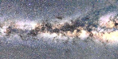 . Even 305 meter radio telescopes have lower angular resolution than 1 meter optical/infrared telescopes Milky Way in Visible and Radio- Wavelength
