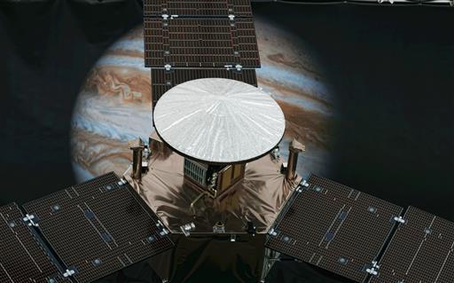 The solar-powered spacecraft is expected to reach Jupiter and go into orbit around the on it's way toward Jupiter for the closest encounter with the biggest