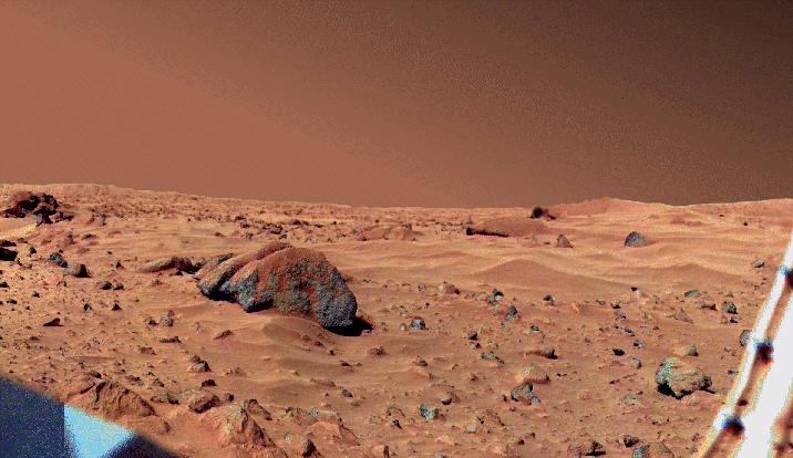 Viking Landers According to scientists, Mars is self-sterilizing.