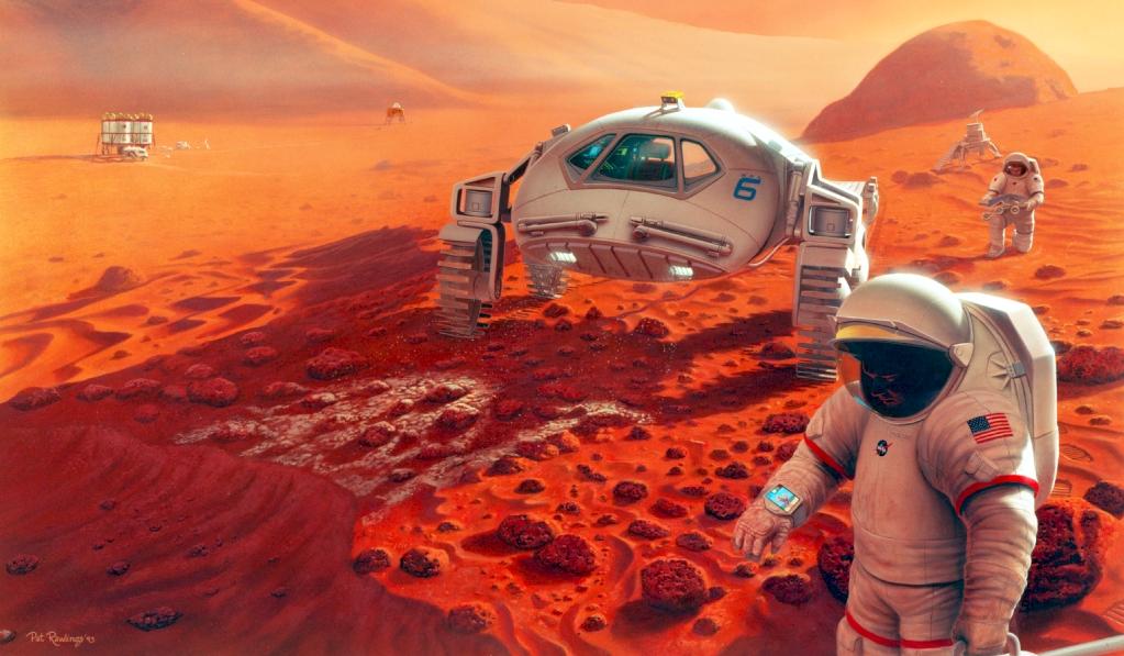 Future Exploration of Mars Though no concrete plans are underway for a manned Mars visit early in the next century,
