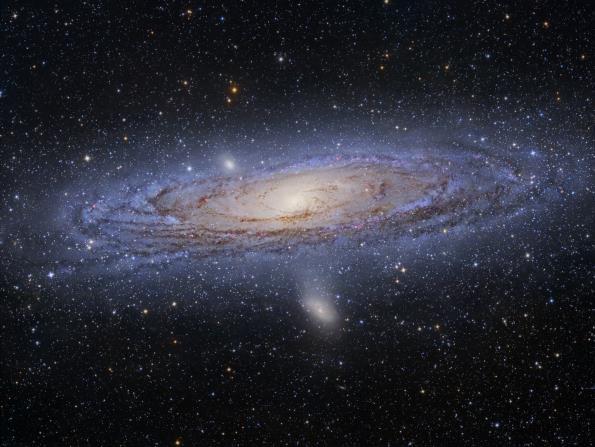 Andromeda Galaxy. Star atlas of Al Sufi, AD 964.