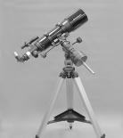 To point the telescope directly south, the counterweight shaft should again be horizontal. Then you simply rotate the scope on the Dec. axis until it points in the south direction.